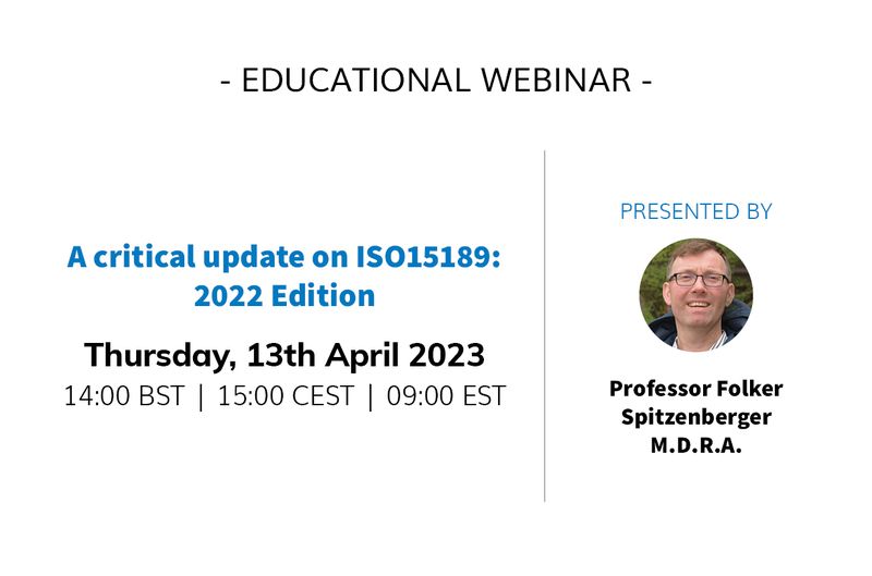 A critical update on ISO15189: 2022 Edition